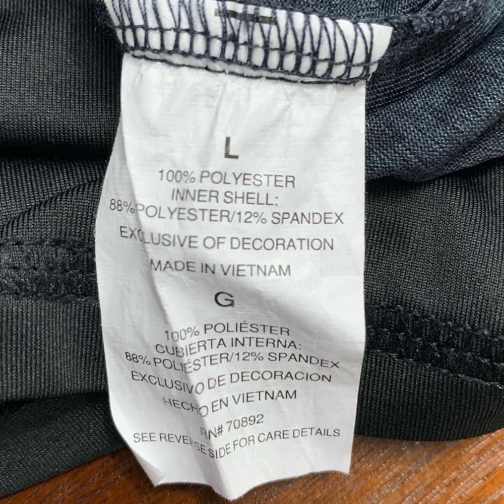 Layers Black Exercise Shorts - Picture 4 of 6